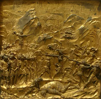 David and Goliath Lorenzo Ghiberti